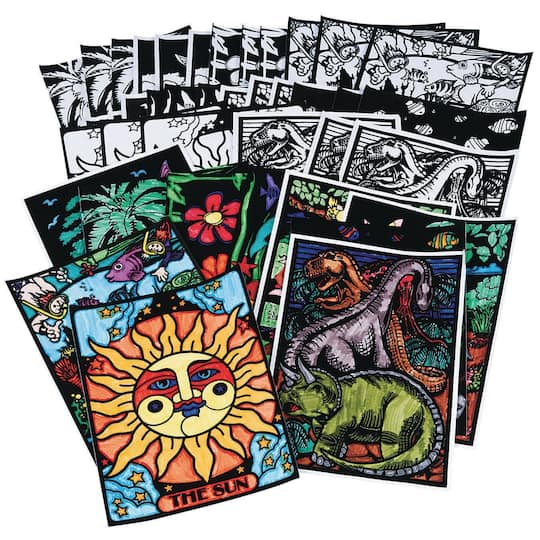 S&S® Worldwide Velvet Art Posters, 30ct.
